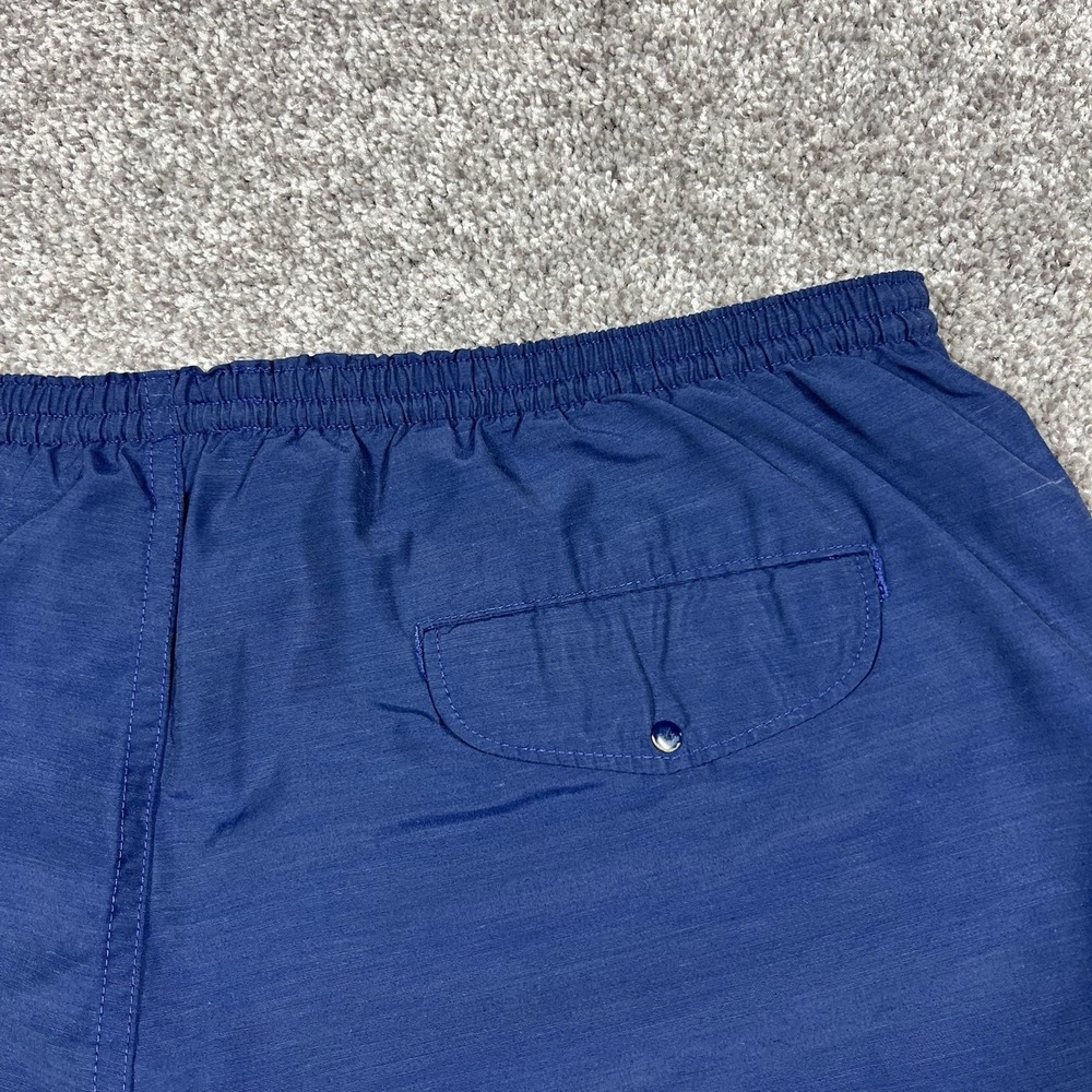 Vintage 90s Patagonia Baggies 3" Swim Trunks Shorts Men's XL Made In USA Blue - Picture 4 of 8
